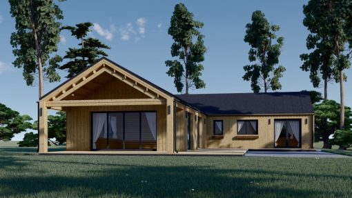 Sommerhus TESSA 130 m² (44 mm + trekledning)