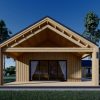 Sommerhus TESSA 130 m² (44 mm + trekledning)