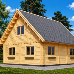 Trehus i 2 etasjer 80 m² – DORIS