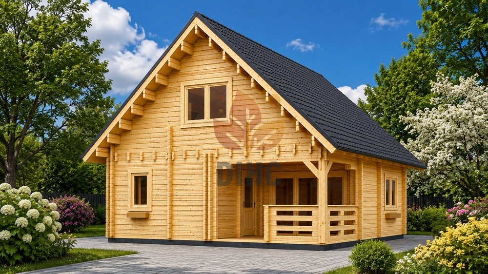 Trehus i 2 etasjer 80 m² – DORIS