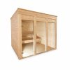 Eco sauna 2.4 x 2.4 m