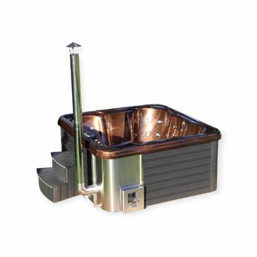 Jacuzzi med akrylinnsats 2,2 m x 2,2 m