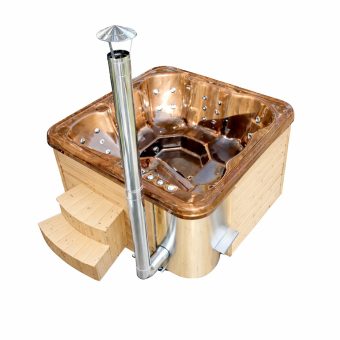 Jacuzzi med akrylinnsats 2,2 m x 2,2 m