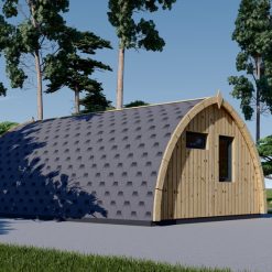 Trehytte BRETA (44 mm), 4×6 m, 24 m²