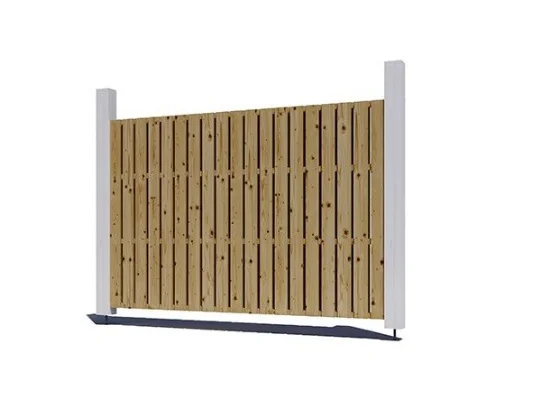 Tilleggspanel på 2,6 m x 2 m