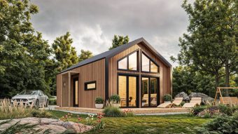 Isolert trehus Solari 5.09 x 8.59 m