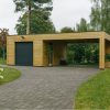 Garasje BIZON 24 m² + Carport 36 m²