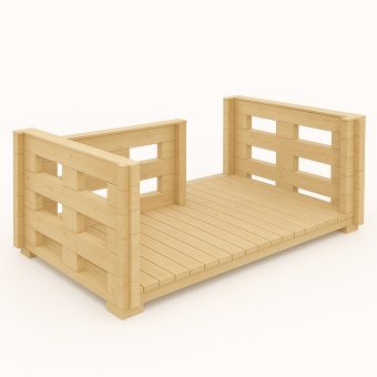 Terrasse 4,5 m × 1,5 m